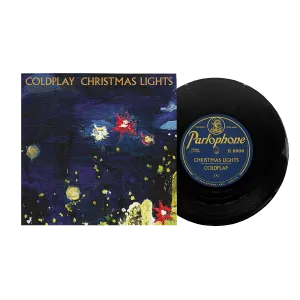 CHRISTMAS LIGHTS 7" BLACK VINYL