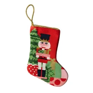 CLASSIC NUTCRACKER BAUBLE STOCKING