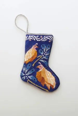 Finished Bauble Stocking: Quintessential Quail