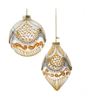 Glass Rhinestone Ornaments