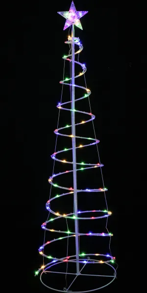 LED Multi Spiral Tree (1.5m)