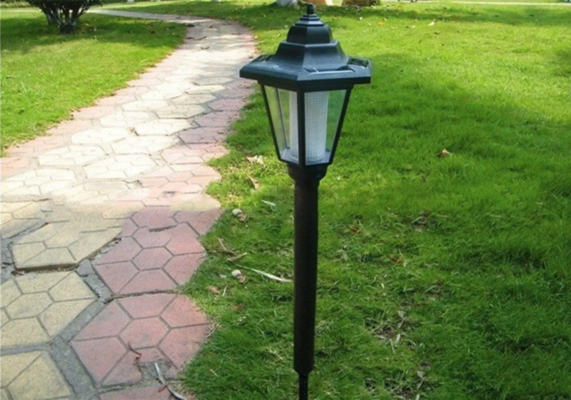 Outdoor Solar Power LED Path Way Wall Landscape Mount Garden