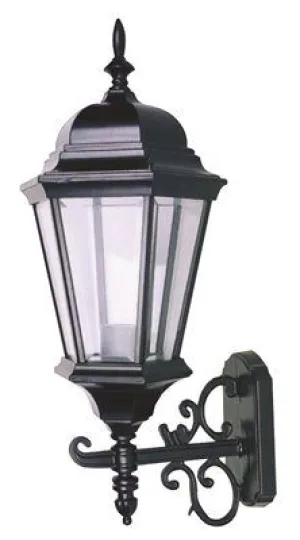 Outdoor Wall Lantern Cast Aluminum Copperstone 7-7/8 X 23-1/4 X 9-7/8 Inch  Uses (1) 100-Watt Medium Base Lamp