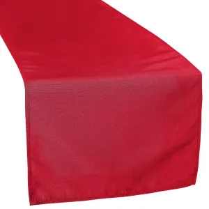 Polyester Table Runner - Apple Red