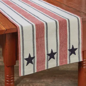 Stars and Stripes Table Runner - 36"L