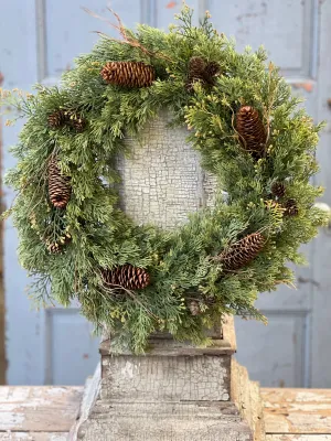 Steadfast Cedar Wreath | 24" | SOLD OUT