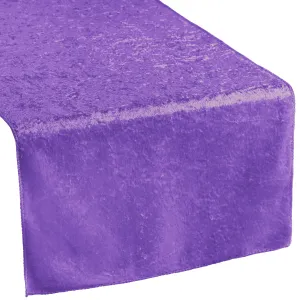 Velvet Table Runner - Purple